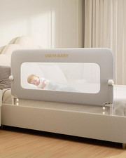 59" Toddler Bed Rail Guard - Extra Tall Safety Railing for All Bed Sizes
