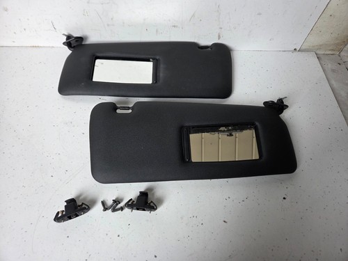 BMW E36 coupe saloon tourer Black sun visors Pair r83 - Picture 6 of 7