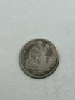 1876 Liberty Seated Dime F Details