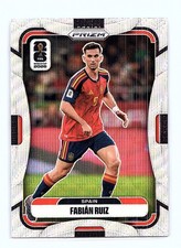 2026 Panini Prizm FIFA World Cup Fabián Ruiz (#77) Silver Wave Prizm (Spain)