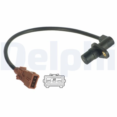 DELPHI Kurbelwellensensor Impulsgeber SS10736-12B1 für CITROËN FIAT LANCIA 1 3 2