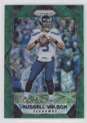 2017 Panini Prizm Green Scope Prizm 91/99 Russell Wilson #127 07qt