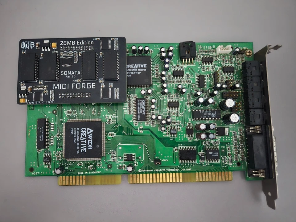 28 MB RAM Upgrade für Creative Sound Blaster AWE 64 (Gold) / one-slot / CT1950 - Bild 3 von 4