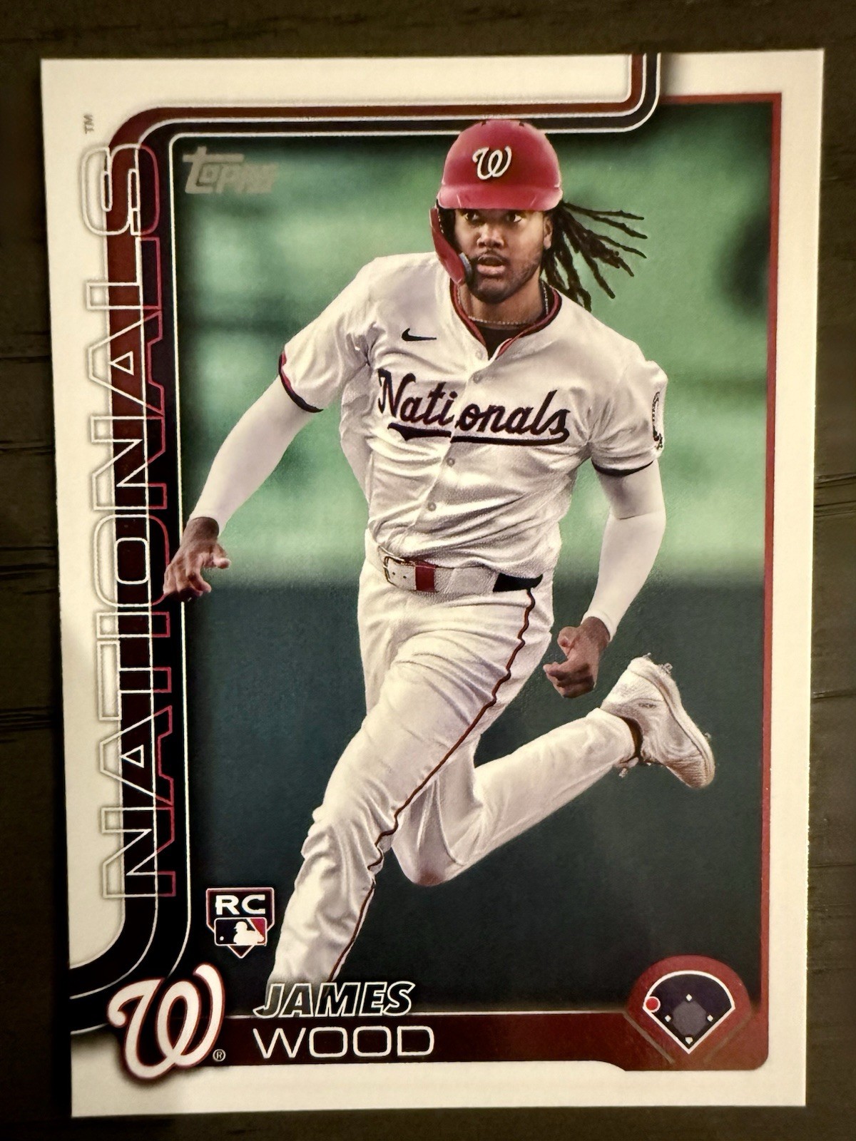 2025 Topps #181 James Wood (RC)