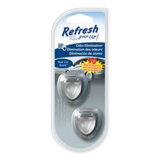 Refresh Your Car New Car Scent Mini Car Diffuser 2 Pk Liquid Refresh Your Car New Car Scent Mini Car Diffuser 2 Pk Liquid