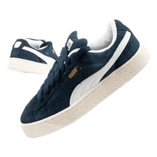 Scarpe sportive Puma Suede XL Hairy [397241 01] blu scamosciato 