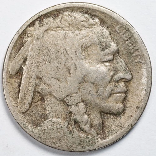 1913-D Type 2 Buffalo Nickel Denver Mint Very Good (VG)