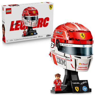 LEGO  Editions Formula 1 43014 Scuderia Ferrari HP Charles Leclerc Helm Neu OVP