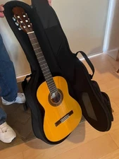 Vintage Japan ARIA AK200 Classical Guitar w/Padded Gig Bag