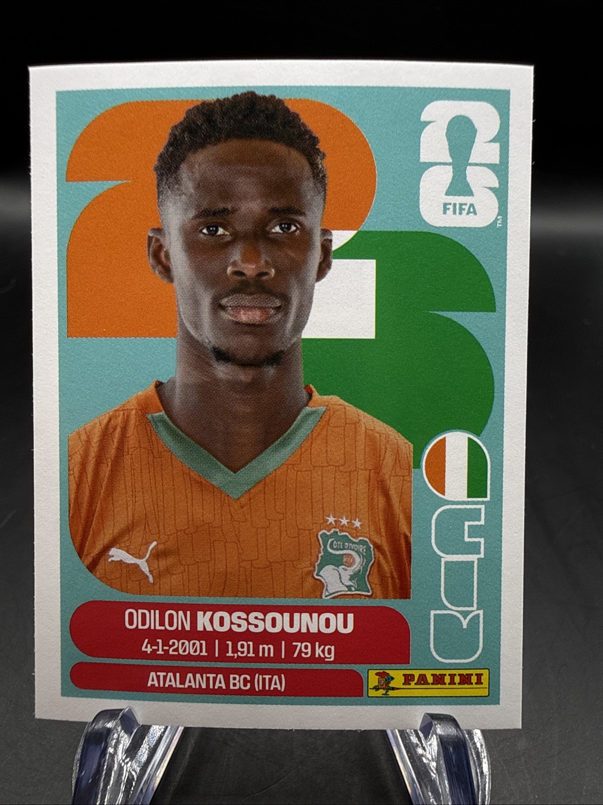 2026 Panini World Cup Sticker #5 CIV Odilón Kossounou