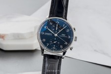 IWC Portugieser Chronograph Stahl Automatik Herrenuhr Ref. IW371447 VP: 9100 €