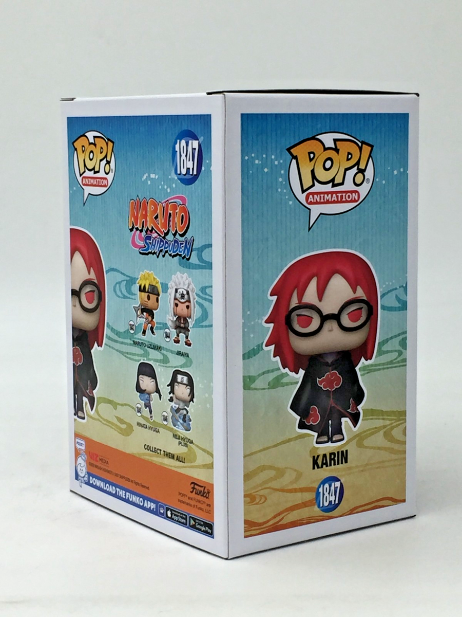 Funko Pop! Naruto Shippuden Karin #1847 Amazon Exclusive With Pop