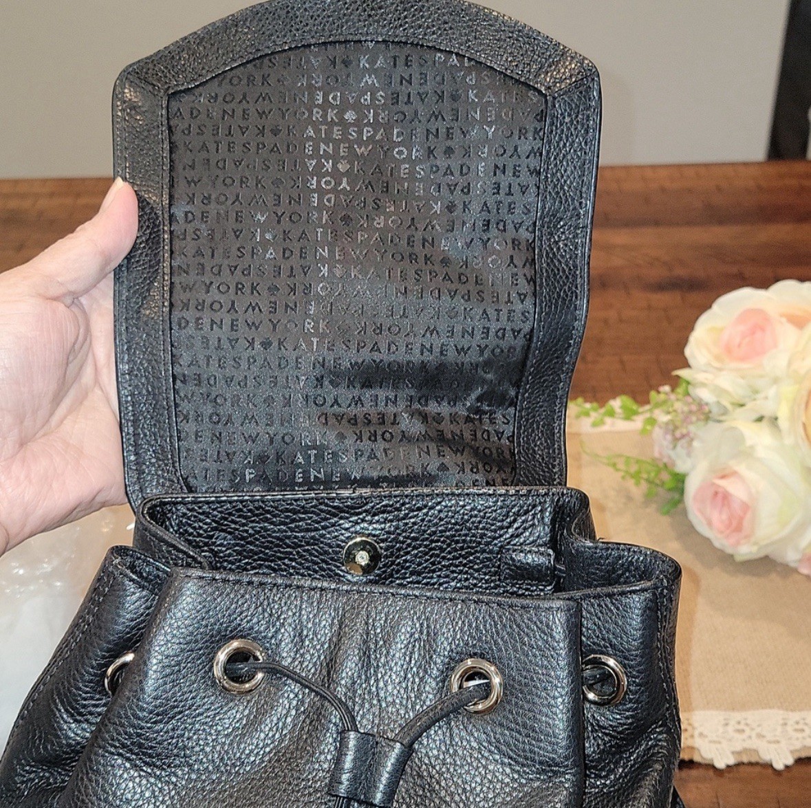 Authentic Kate Spade small backpack - image 3