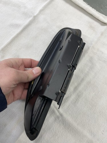 OEM GM 94-96 Corvette C4 Door Panel Arm Rest Lid and Hinge PASSENGER RH R Side - Picture 8 of 20