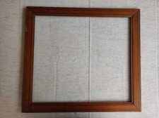 ancien cadre bois baguette bois pitchpin feuillure 51 cm x 45 cm frame gravure