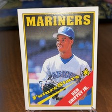 RARE!! Ken Griffey Jr. Mariners Future Stars Baseball Trading Card MLB HOF #793