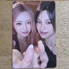 Yuna Yeji Unit Official Photocard Itzy On Air Pop Up Trading Card Genuine Kpop