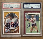 Joe Montana Dual Auto Lot PSA/DNA Certified 49ers Hall of Fame QB