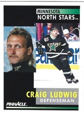 1991-92 Pinnacle - Craig Ludwig #248 Minnesota North Stars