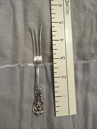 Vintage Reed & Barton Sterling Silver Francis I Lemon Fork Francis I