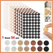 21mm Full Sheet Self Adhesive Decorative Screw Nail Cover Caps Furniture Kitchen