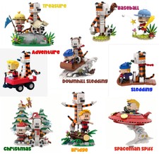 Calvin & Hobbes Style Block Sets | 8 Sets To ...