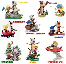 Calvin & Hobbes Style Block Sets | 8 Sets To Choose From | Collect them all!!