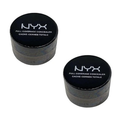 Pack of NYX 2 Above & Beyond Full Coverage Concealer, CJ08.2 Cappuccino