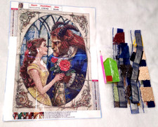 Beauty the Beast Diamond Art Painting Craft Kit Belle Disney Princess NEW DIY