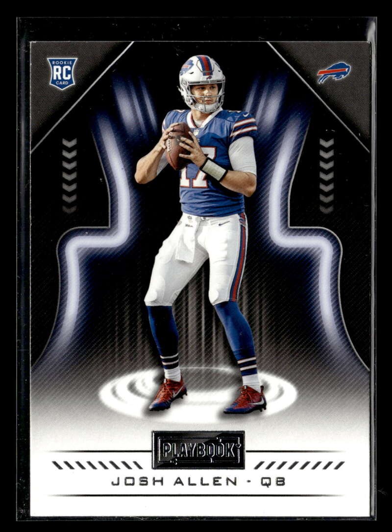 2018 Panini Playbook Josh Allen #124 Rookie Buffalo Bills UX3067