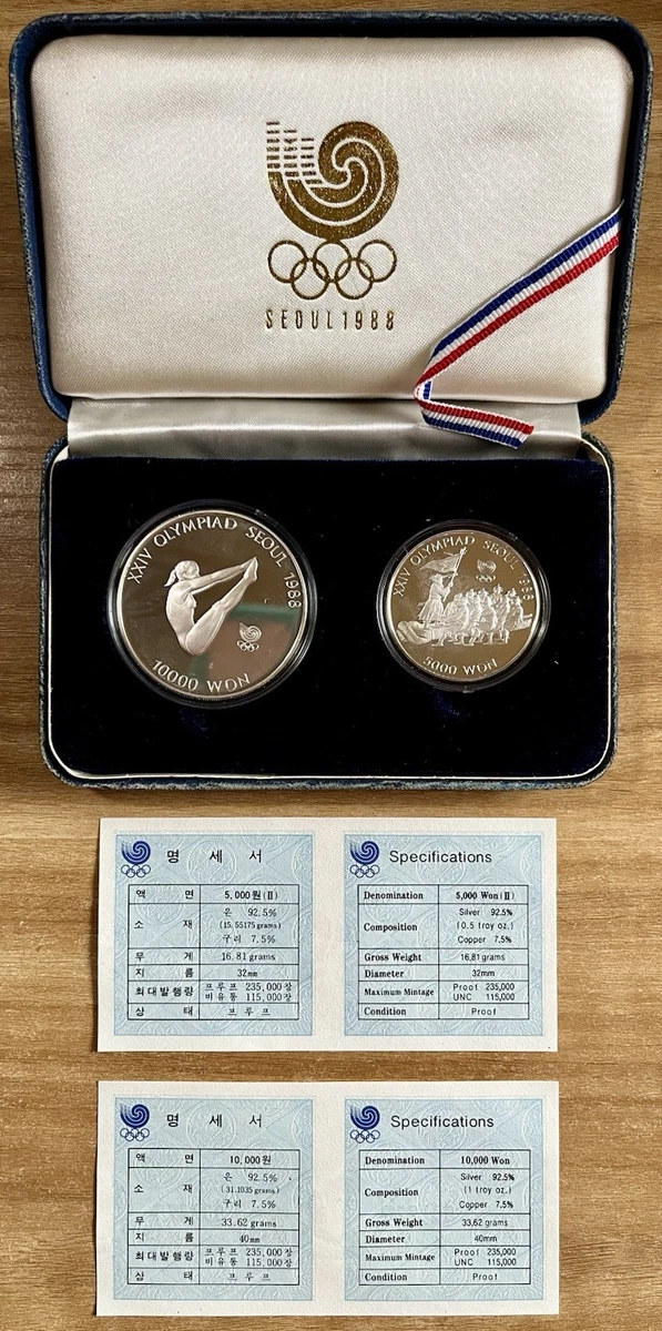 1988 Olympic Coins In South Korean Coins (1948-Now) for sale | eBay