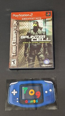 Tom Clancy's Splinter Cell - Greatest Hits (Sony PlayStation 2, 2003) PS2