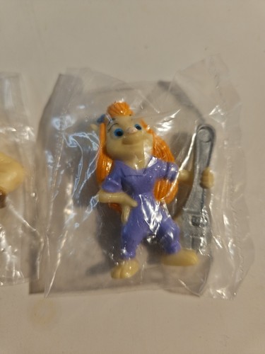 Lote de 2 Figuras PVC Vintage Kellogg's Disney Tail Spin 2" 1991 Nuevas en Paquete #1 - Imagen 3 de 4