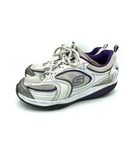 skechers silver sneakers