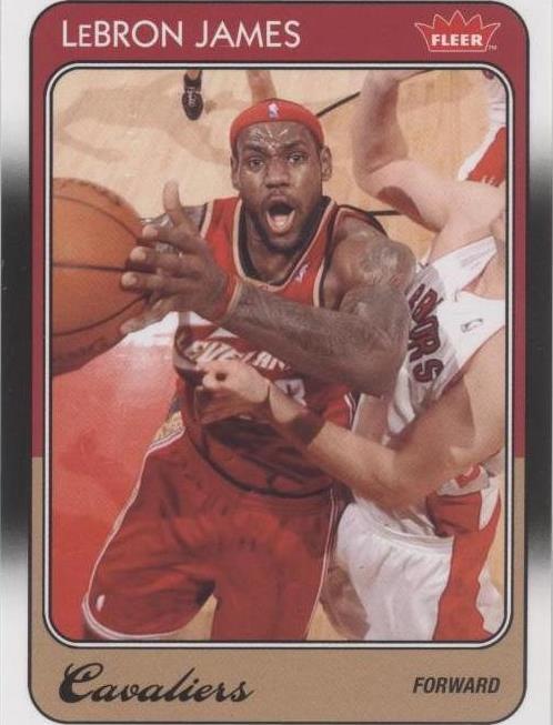 2008-09 Fleer - LeBron James #19 for sale | eBay