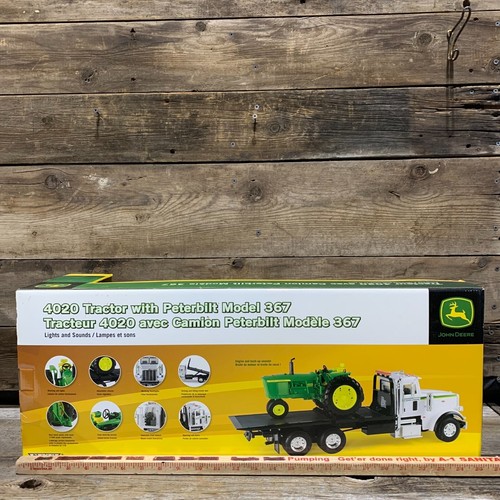 ERTL Big Farm, 4020 Tractor with Peterbilt Model 367, 1:16 Scale, NIB - Picture 6 of 8
