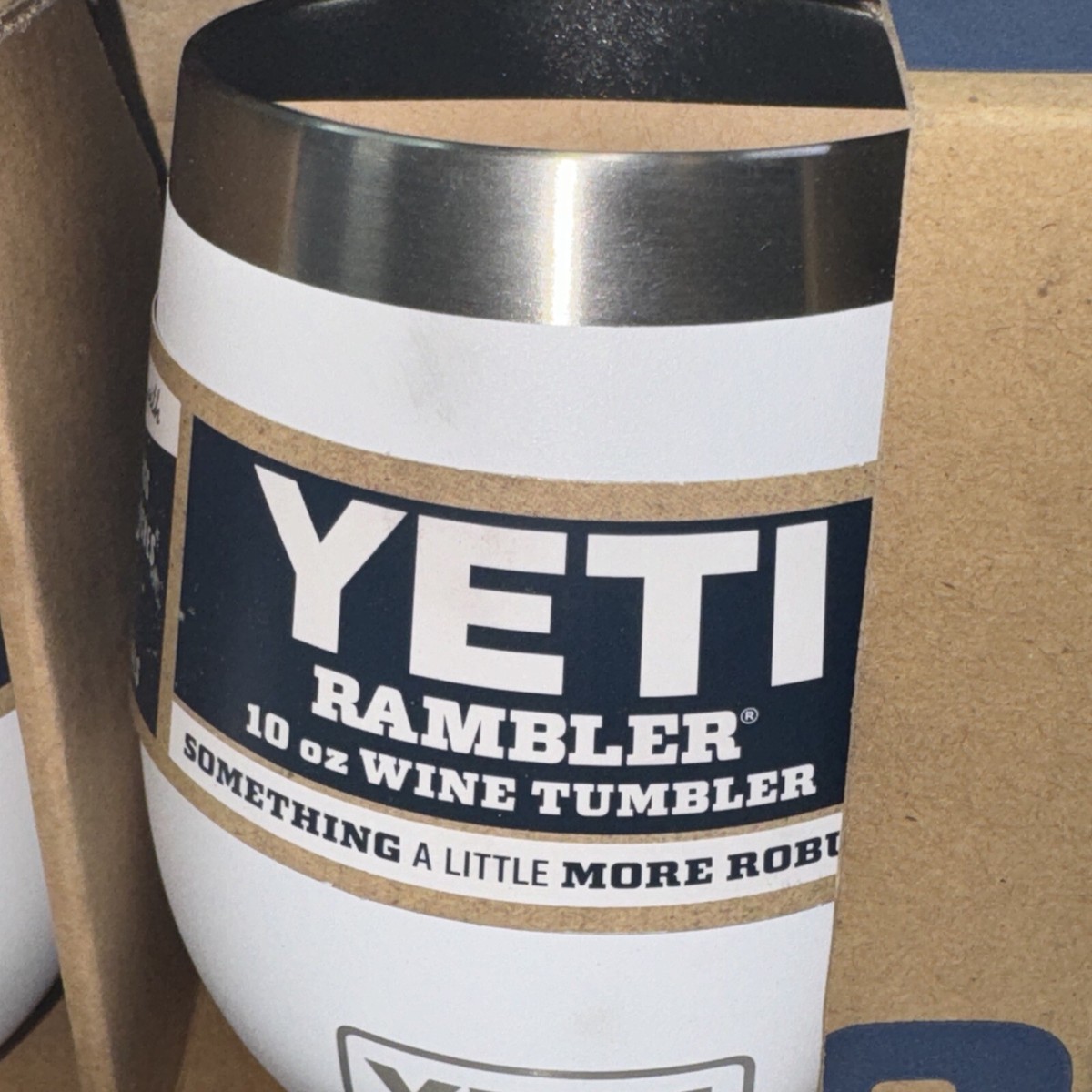 YETI Rambler 10oz Wine Tumbler ホワイト2個セット YETI 2 Pack Set Rambler Wine Tumbler 10 Oz White Stainless