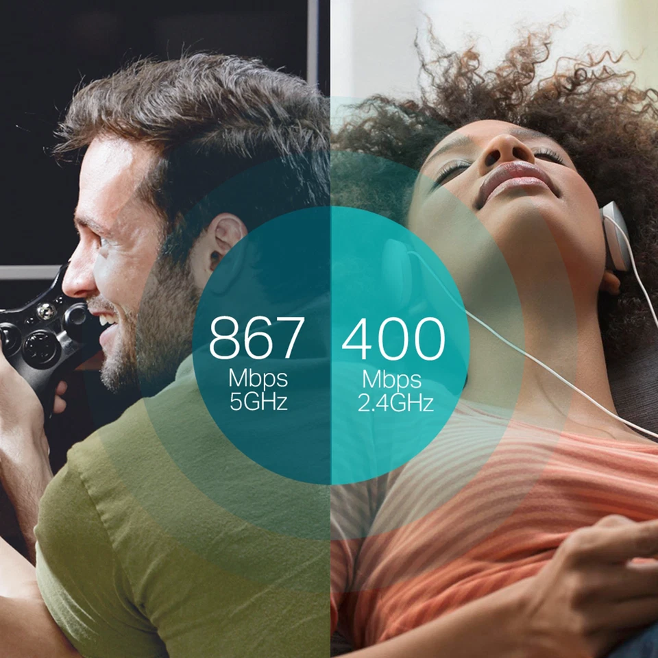 6935364097318 TP-LINK Dwupasmowa, bezprzewodowa karta sieciowa USB, AC1300 TL-AR - Bild 4 von 4