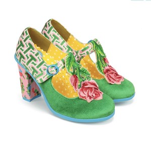 rose and chocolate shoes