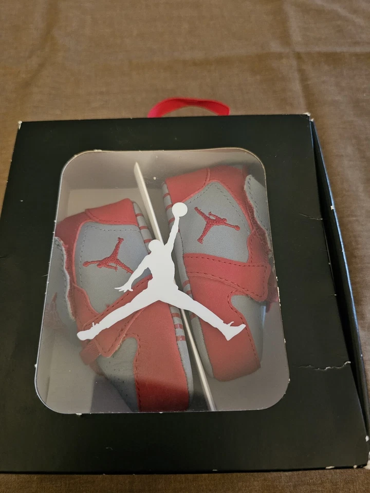 NUEVOS BOTINES JORDAN 1ST CUNA (CB) TALLA 1C STEALTH GYM ROJO CAJA ORIGINAL ZAPATOS DE BEBÉ Foto 3 de 4
