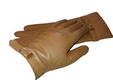 Vintage Van Raalte Kidlyke Brown Gloves,lined, Nice,used bx9 