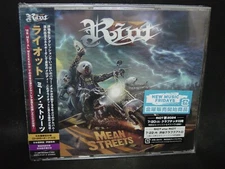 RIOT Mean Streets JAPAN 2CD + DVD Reverence Narita Virgin Steele US Heavy Metal