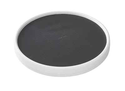 Pro Nonskid Pantry Cabinet Lazy Susan Turntable 15inch Charcoal