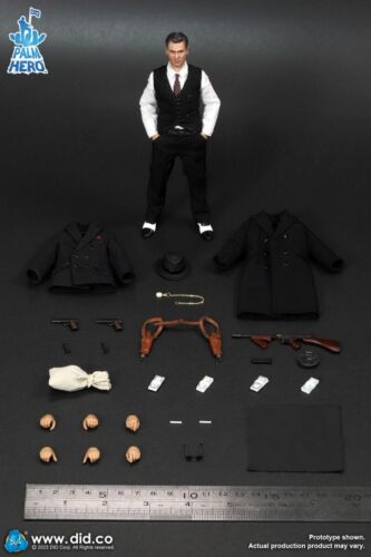 DID XT80008 Palm Hero Series Chicago Gangster John 1/12 6" Action Figure - Picture 1 of 17