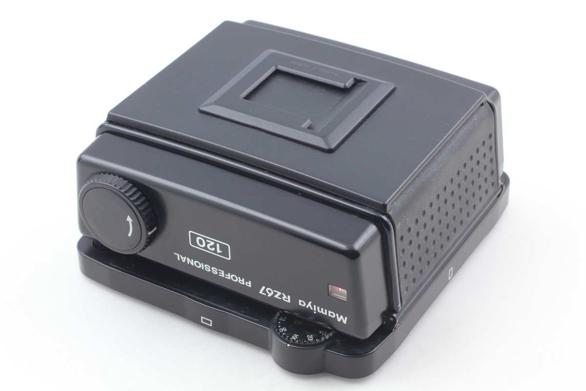 マミヤ RZ67 Professional Ⅱ 120 フィルムバック 3セット Mamiya RZ67 Pro II 120 Film Back [MINT-]