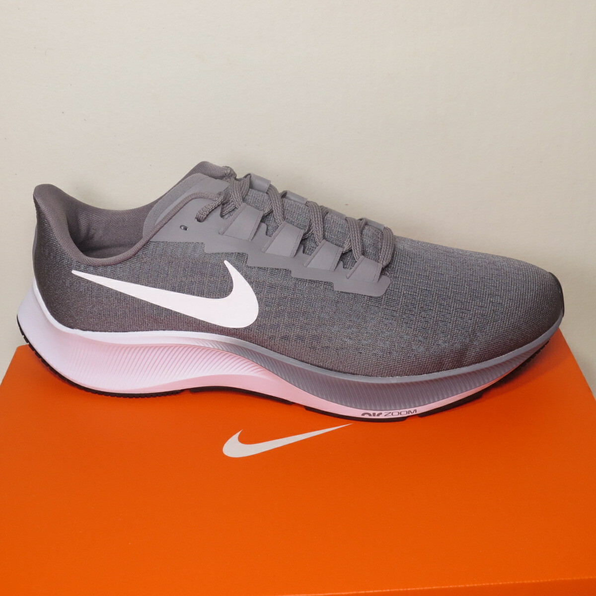 Nike Air Zoom Pegasus 37 TB Running Grey White CJ0677-002