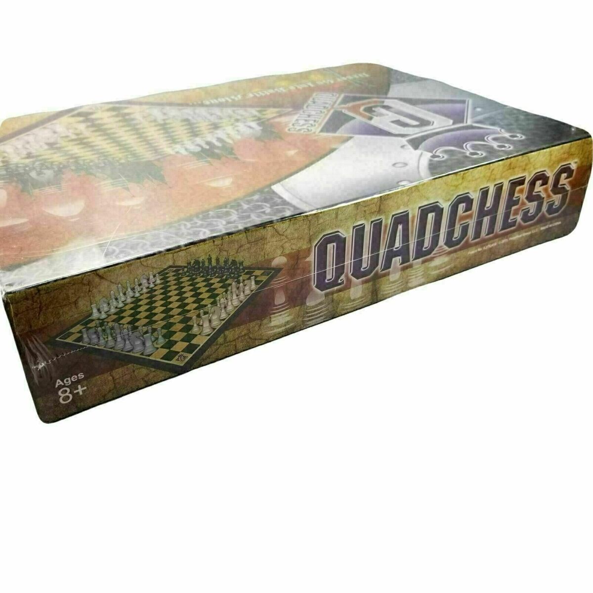 QuadChess Chess Game 2011 Team Play 2 to 4 Players New Sealed Perpetual  Group