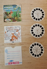 GAF View Master The Flintstones Pebbles and Bamm-Bamm B520 3 Reels Booklet 1964