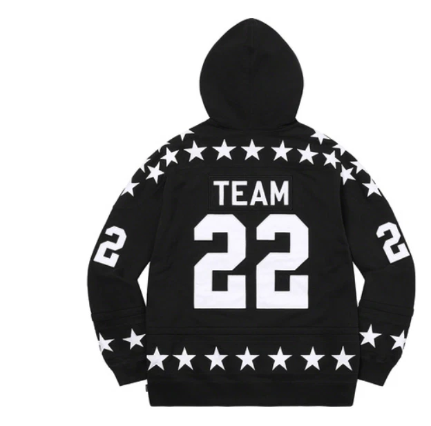 supreme hockey jersey hoodie