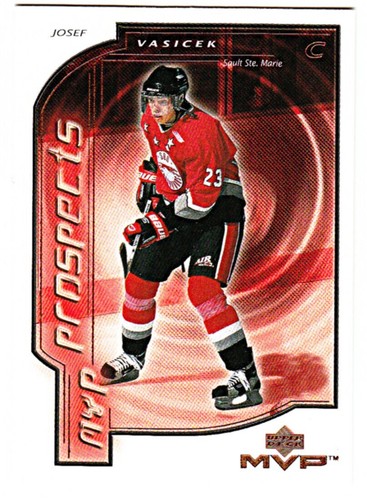 2000 Upper Deck MVP Josef Vasicek #212 card